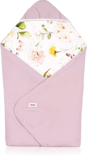 Lionelo повивалник Pink Flower от бамбук и памук