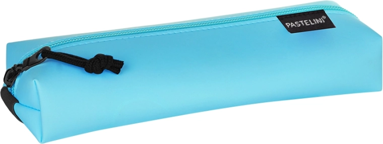 PU case wide with elastic strap PASTELINI blue