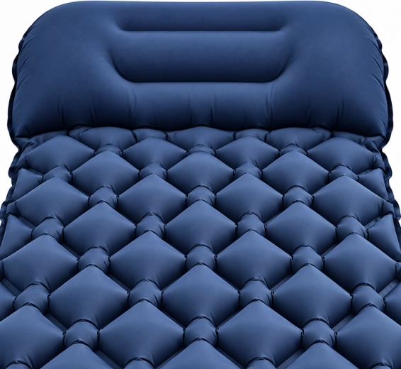 Integrated pillow for comfortable rest