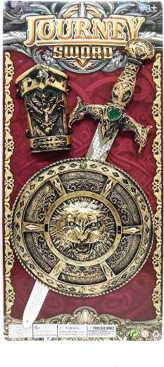 Sword and Shield Bronze Set 47 cm