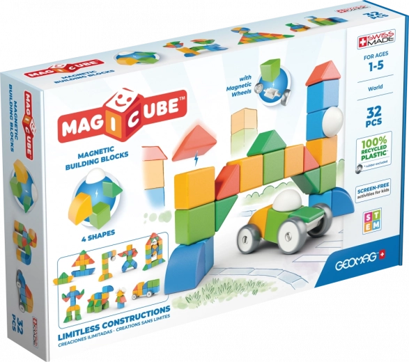 Geomag Magicube Shapes – конструктор 32 части