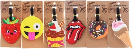 Fun luggage tag