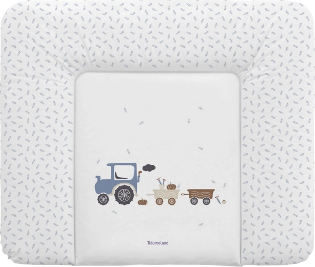 Träumeland changing mat Little Farm blau 75 × 85 cm