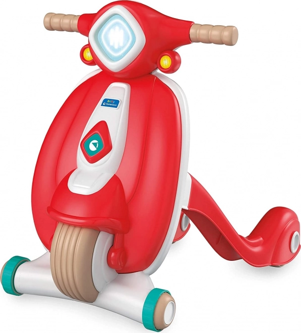 Проходилка и баланс колело CLEMENTONI Baby Scooter Vespa – червено