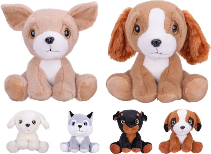 Plush puppy 20 cm – super-soft cuddle buddy for children from birth