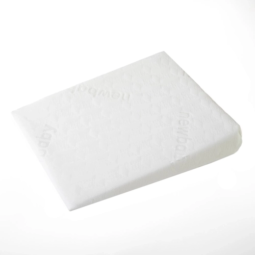 Бебешка възглавница – клин за количка NEW BABY Basic 30 × 37 см, бяла