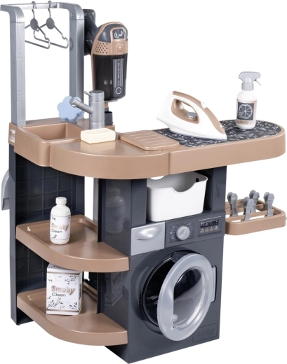 Washing, ironing and cleaning in one place