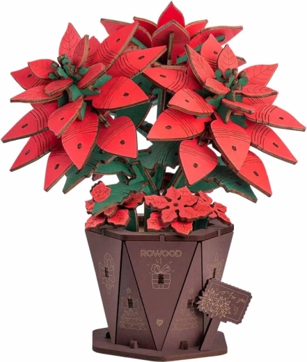 RoboTime 3D wooden Christmas star puzzle