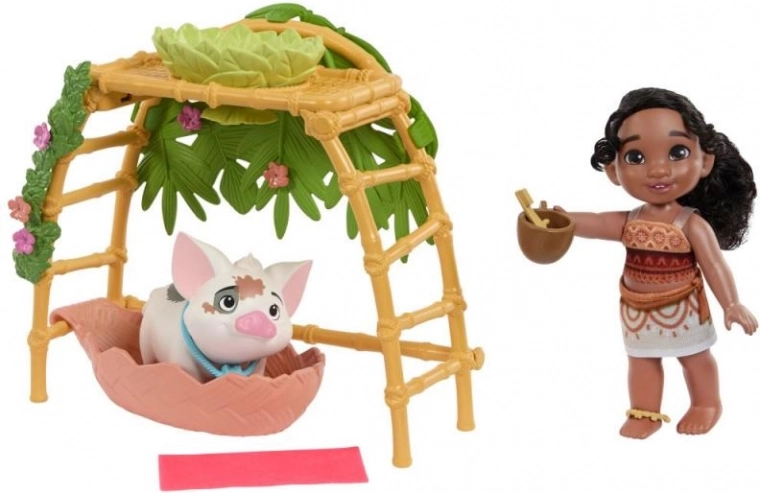 Vaiana 2 игрален комплект с куклата Ваяна и малката ѝ сестричка
