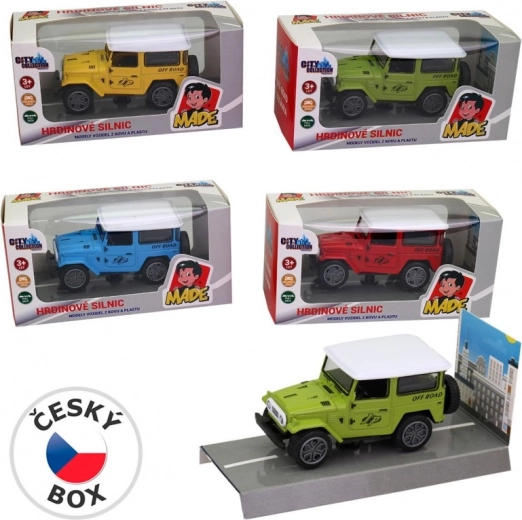 Metal Jeep with Reverse Gear