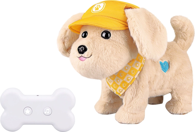 Interactive Plush Dog with Remote Control 27 cm