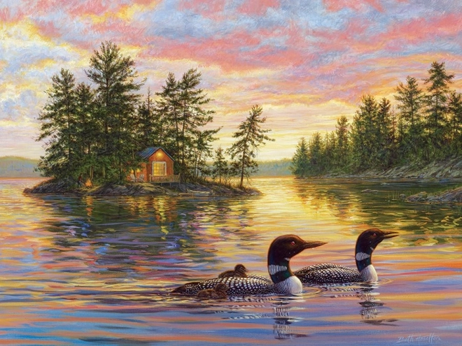 Puzzle Calm Evening XL 275 pieces by Cobble Hill