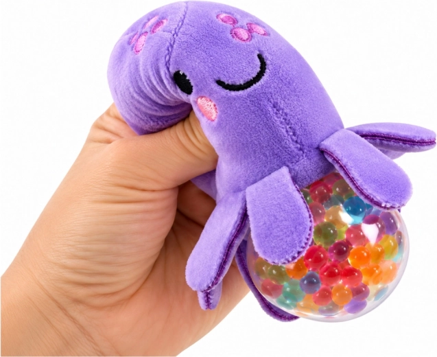 Sensory squeezing with water beads