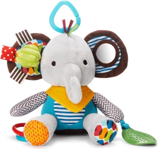 Активна играчка Skip Hop Bandana Buddies слонче на C-пръстен