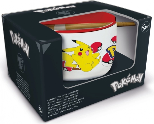 Подаръчен комплект Pokémon: рамен купа и клечки