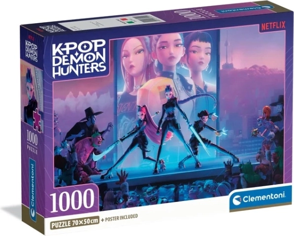 Пъзел 1000 части K‑Pop Demon Hunters
