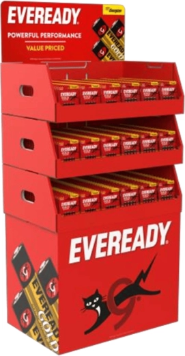 Energizer HK modular floor stand for Eveready batteries