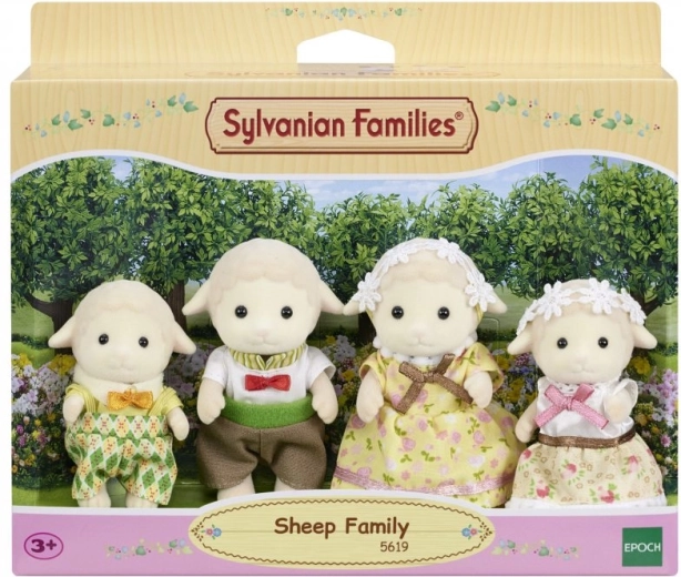 Sylvanian Families семейство овце – комплект 4 фигурки