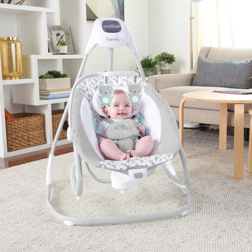 Soothing swinging in 3 directions