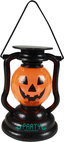 Halloween pumpkin lantern with light and sound
