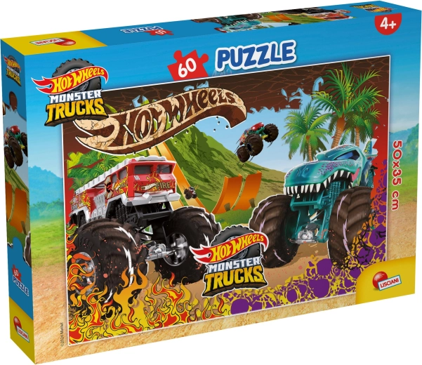 Пъзел HOT WHEELS 60 части 50 × 35 см