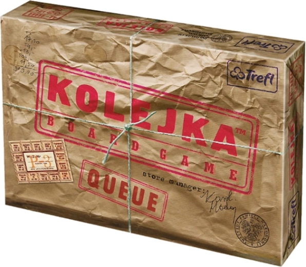 Kolejka – a family board game from the communist era of the 1980s