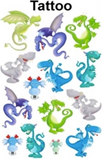 Dragon tattoos - 1 piece