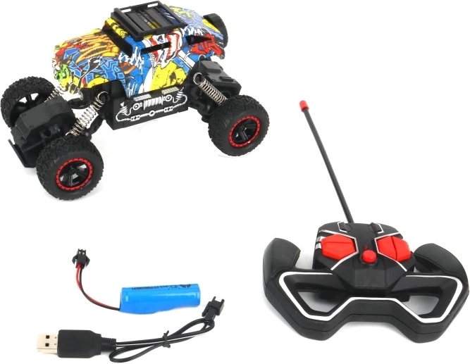 RC Off-Road Car with Dynamic Effects