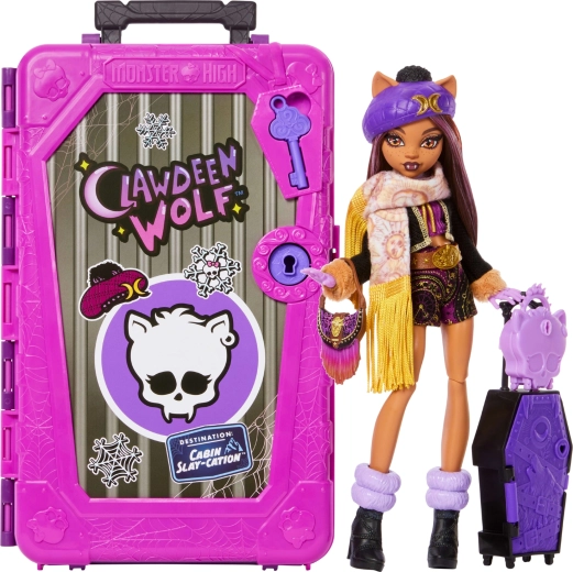 Monster High Clawdeen Wolf doll – spooky holidays with surprises