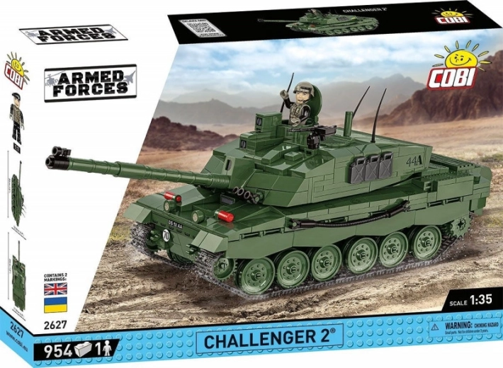 Конструктор на танк Challenger 2 (1:35) – 954 части