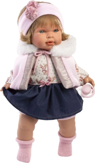 Llorens Carla realistic talking and crying doll 42 cm
