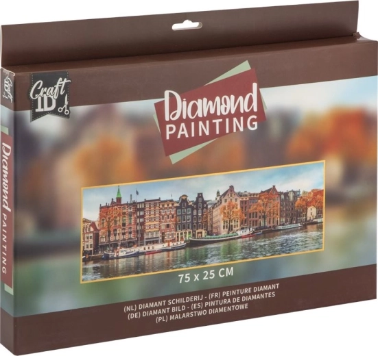 Диамантено рисуване CRAFT ID Amsterdam 75 × 25 cm