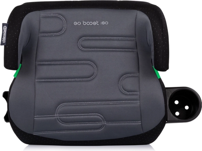 Chipolino go boost i-size повдигаща седалка (бустер) с ISOFIX, 125–150 см, charcoal