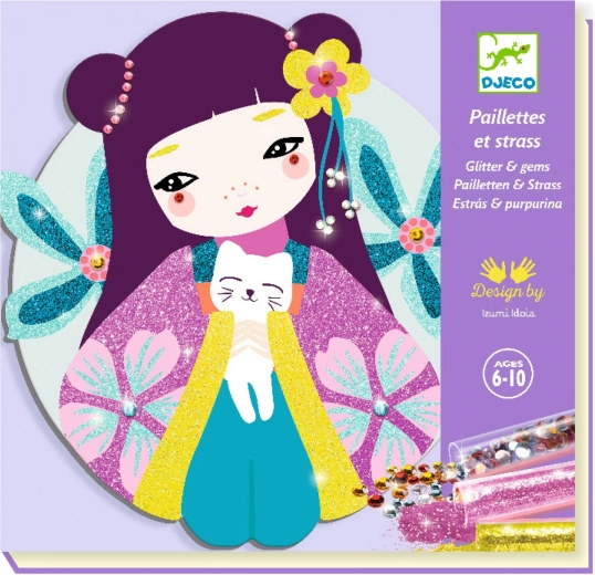 Djeco creative set with sands Onnanoko