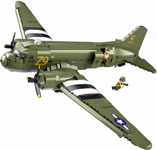 Sluban транспортен самолет Douglas C-47 – конструктор