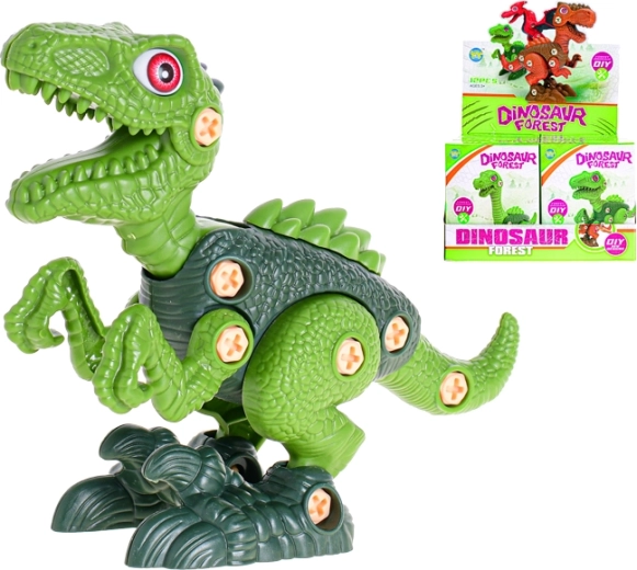 Screw-together dinosaur - 1 piece