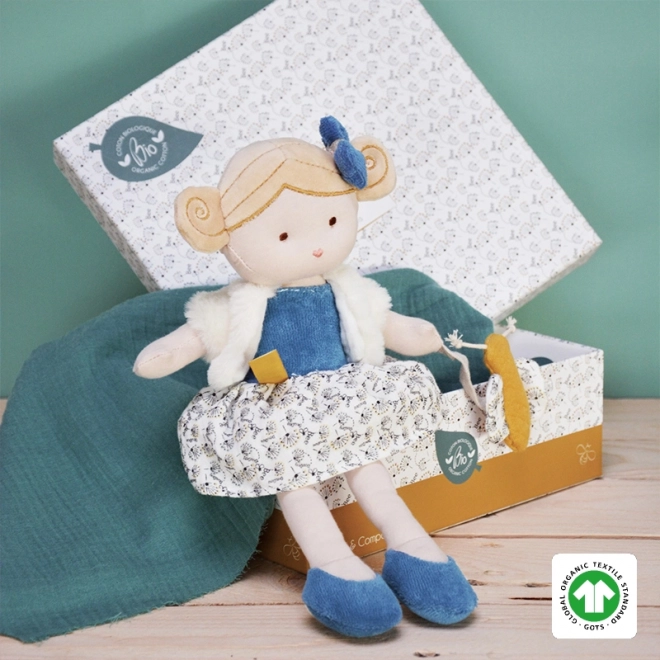 Doudou Jolijou Кукла Pollen с пчеличка 25 см