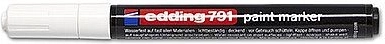 Лаков маркер бял Edding 791