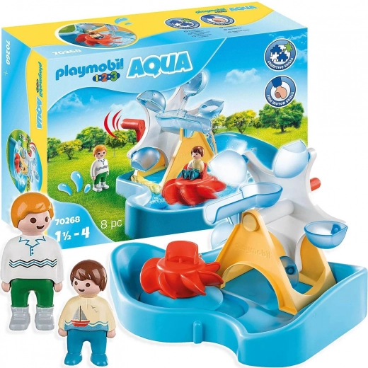 Playmobil Aqua water mill with carousel building set