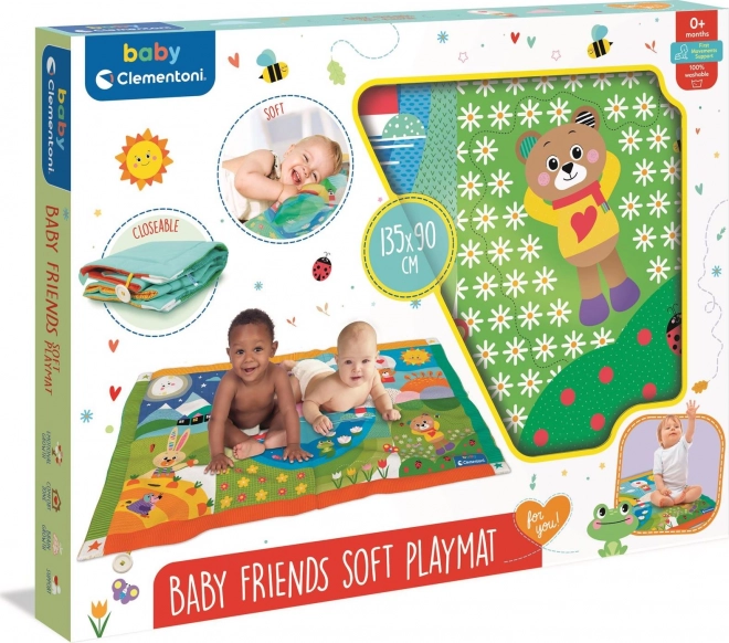 Мека постелка за игра за деца CLEMENTONI BABY
