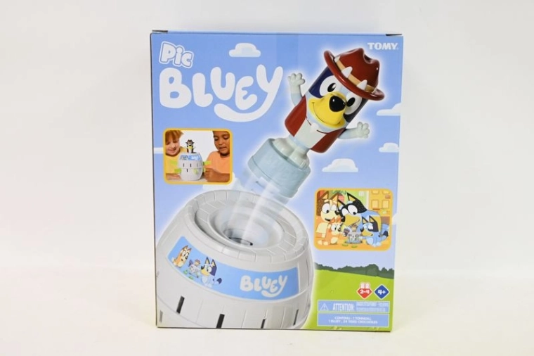 Tomy Pop Up Bluey – семейна игра с изскачащ елемент