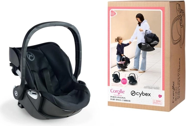 Cybex Black 2в1 столче за кола и люлка за кукли