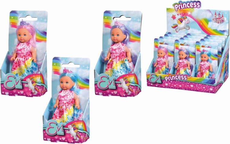 Evicka Doll Rainbow Princess