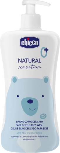 Chicco Natural Sensation Shower Gel with Aloe and Chamomile 500 ml