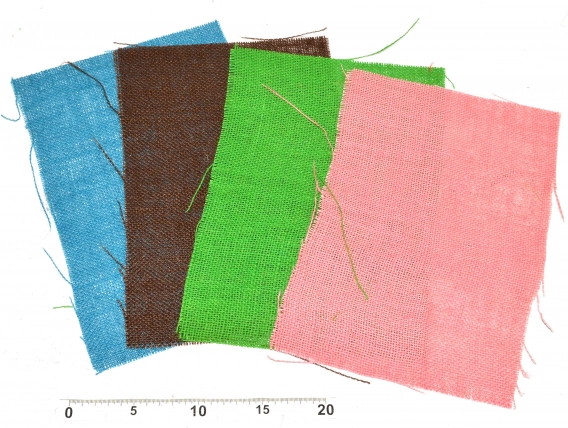 Текстилни декорации A4 – комплект 10 бр.