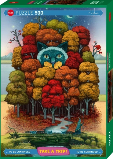 Пъзел Take a Trip! Andy Kehoe, 500 части