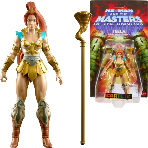 Mattel Masters of the Universe Origins колекционерска фигурка Teela 14 см с аксесоари