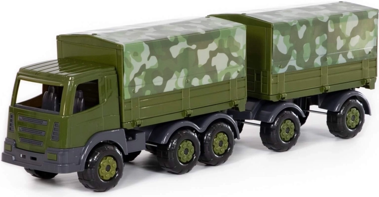 Военен камион SuperTruck с ремарке - 1 брой