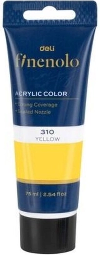 Light Yellow Acrylic Paint 75 ml