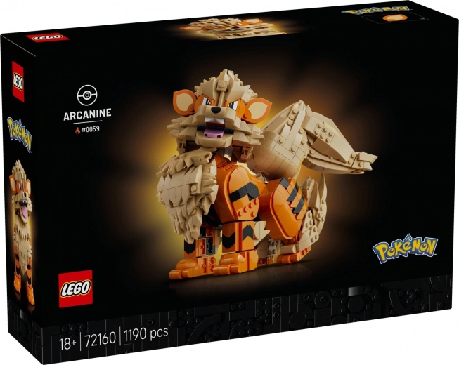 Конструктор LEGO Pokémon Arcanine за възрастни